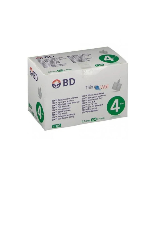 Bd Insulin Pen 4MM 100 Units