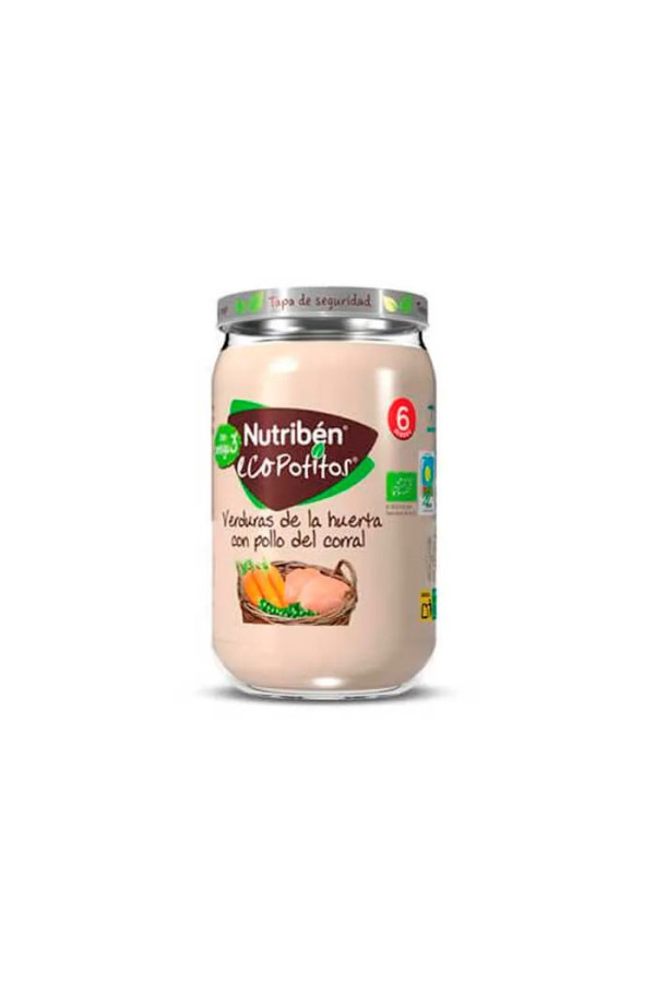 Nutribén Ecopotito Légumes et Poulet 235g 