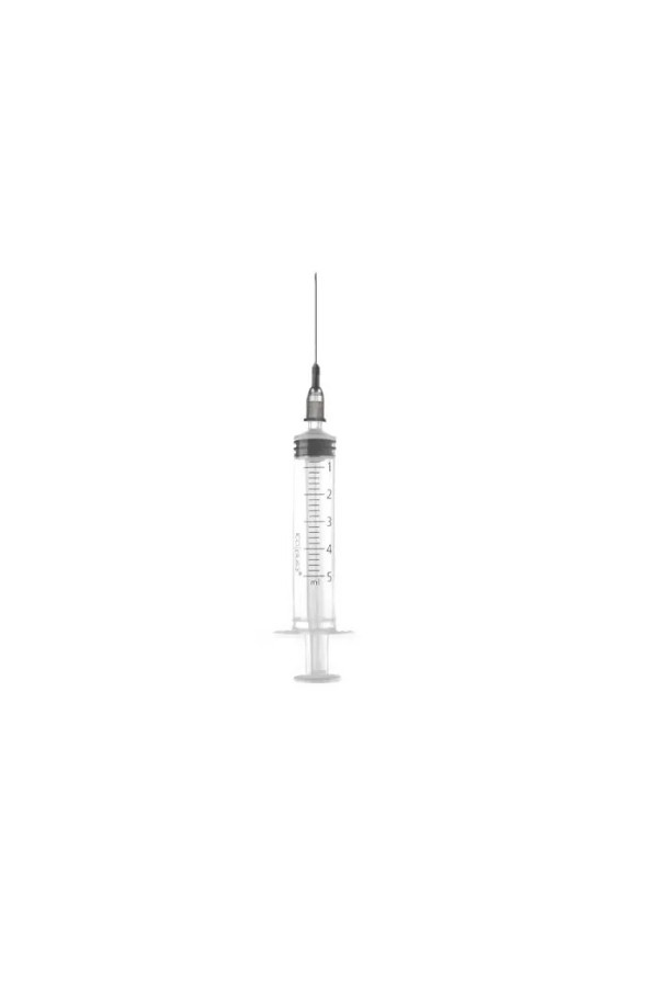 Ico Seringue Avec Aiguille 0,7x30 5ml G22 1 3/16