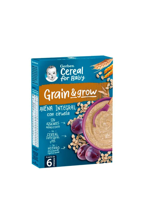Gerber Porridge Avoine et Prune 250g
