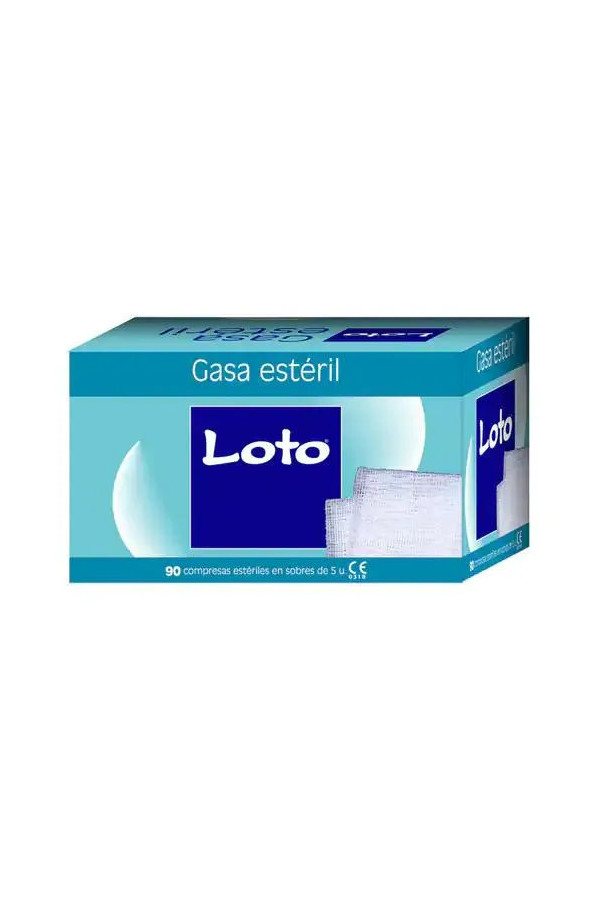 Indasec Loto Gasa Suave Hidrófila 100 Algodón 90 Uds