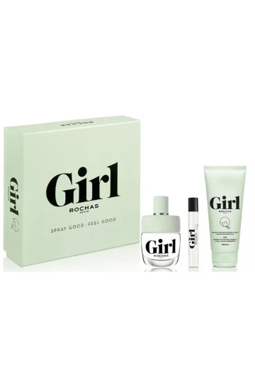 Rochas Girl Eau De Toilette Vaporisateur 100ml Coffret 3 Produits