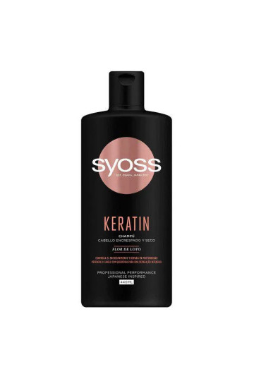 Syoss Keratin Champú Cabello Encrespado y Seco 440ml