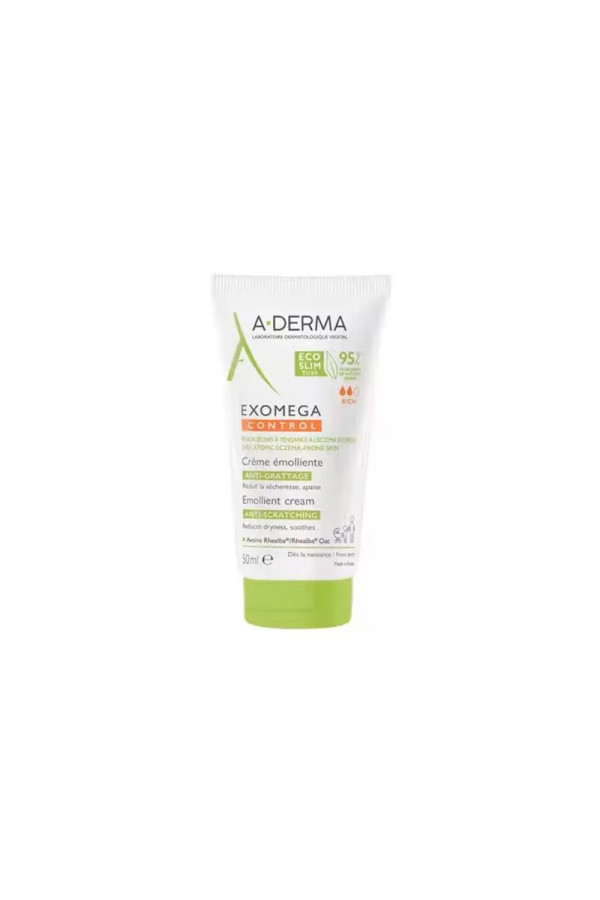 A-Derma Exomega Control Crème Émolliente Anti-Rayures 50ml