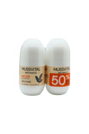 Mussvital Botanics Deo Nature 75ml Set 2 Unites