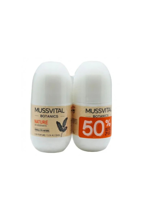 Mussvital Botanics Deo Nature 75ml Set 2 Unites