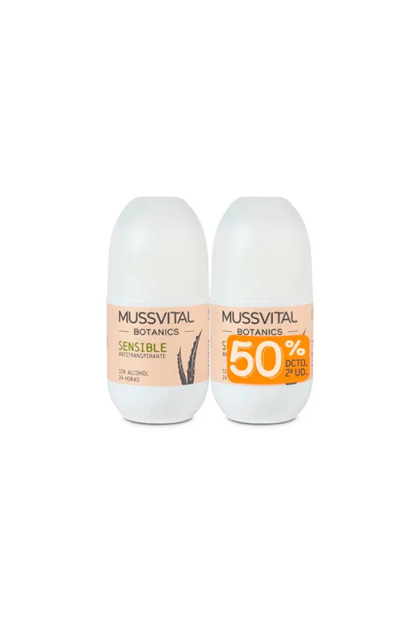 Mussvital Botanics Deo Sensible 75ml Set 2 Unites