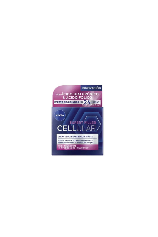 Nivea Cellular Filler Hialurónico y Fólico Crema Noche 50ml