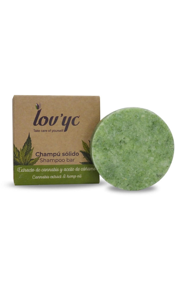 Elie Saab Lovyc Cannabis y Aceite Champu Solido 50g