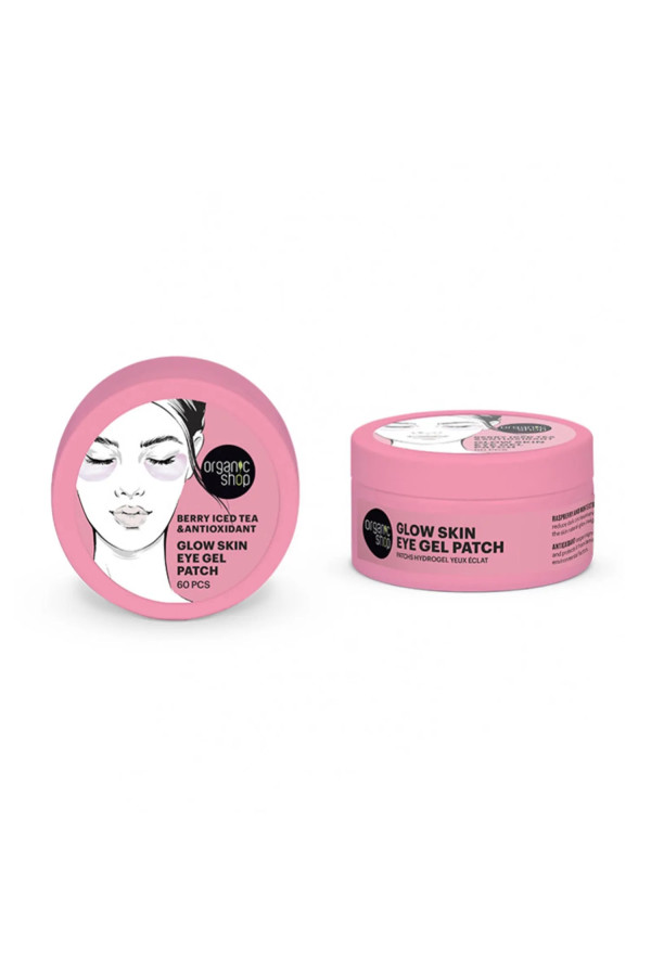 Organic Shop Berry Iced Tea Gel De Ojos Glow Skin 60un