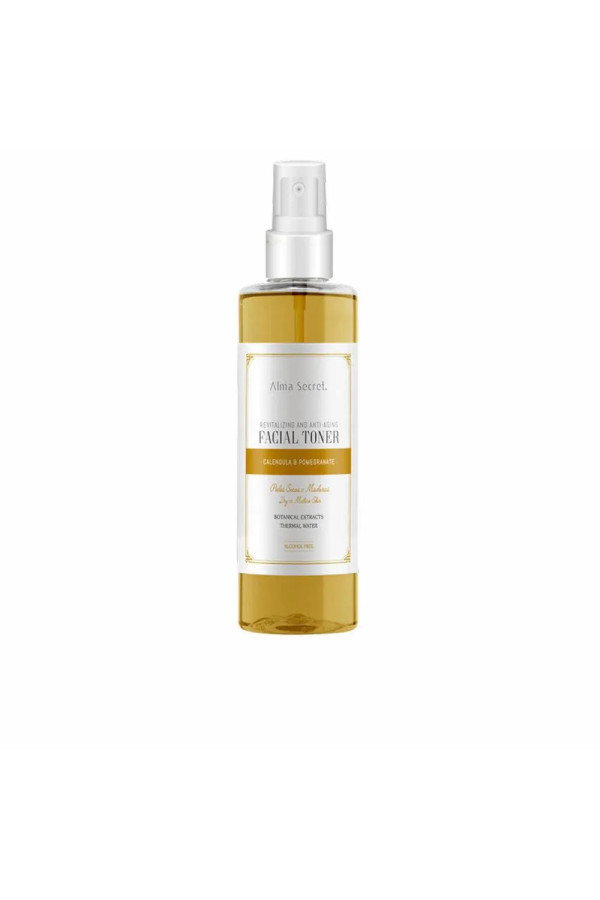 Alma Secret Facial Toner Revitalizante y Antiedad Con Caléndula y Granada 200ml