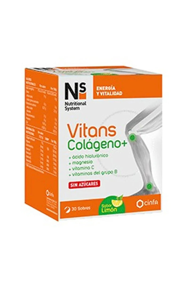 Ns Vitans Collagène Saveur Citron 30 Sachets