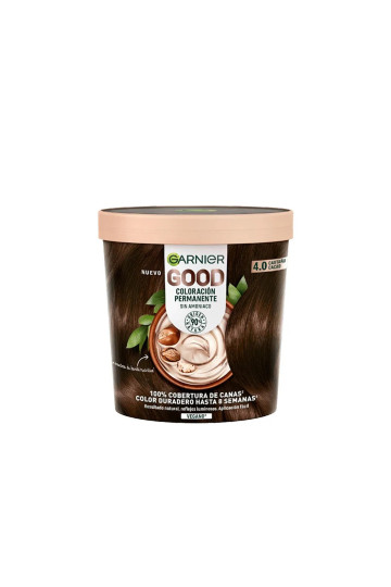 Garnier Good Coloración Permanente 4,0 Castaño Cacao 1 U