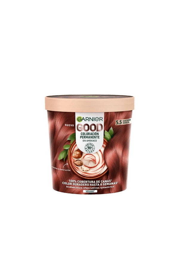 Garnier Good Coloración Permanente 5,5 Castaño Cereza 1 U
