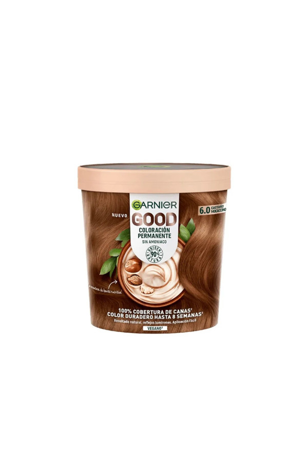 Garnier Good Coloración Permanente 6,0 Castaño Mocaccino 1 U