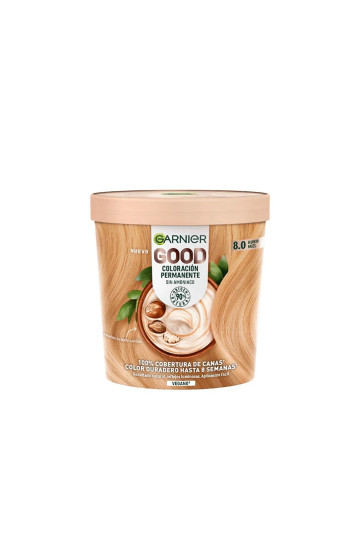 Garnier Good Coloración Permanente 8,0 Rubio Miel 1 U