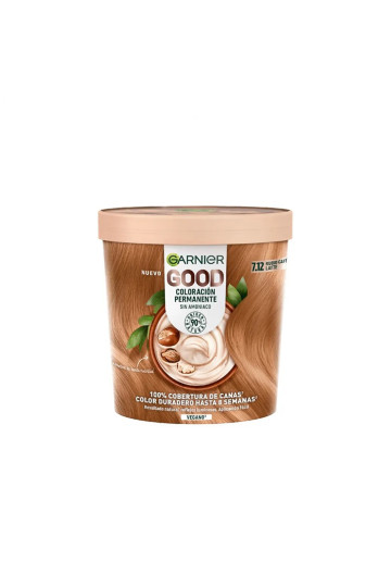 Garnier Good Coloración Permanente 7,12 Rubio Café Latte 1 U