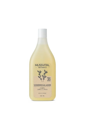 Mussvital Botanics Shampooing Séborégulateur 400 ml