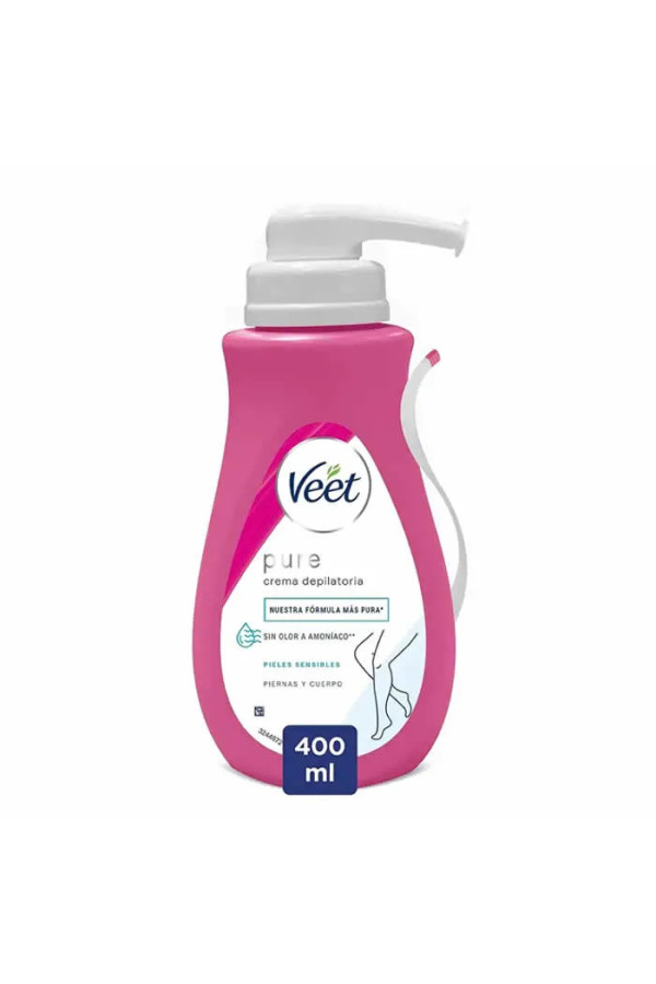 Veet Pure Shower Depilatory Cream For Sensitive Skin 400ml