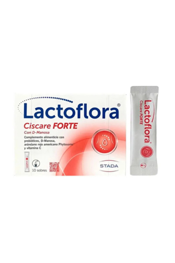 Lactoflora Ciscare Forte 10 Sachets avec D-Mannose et Probiotiques