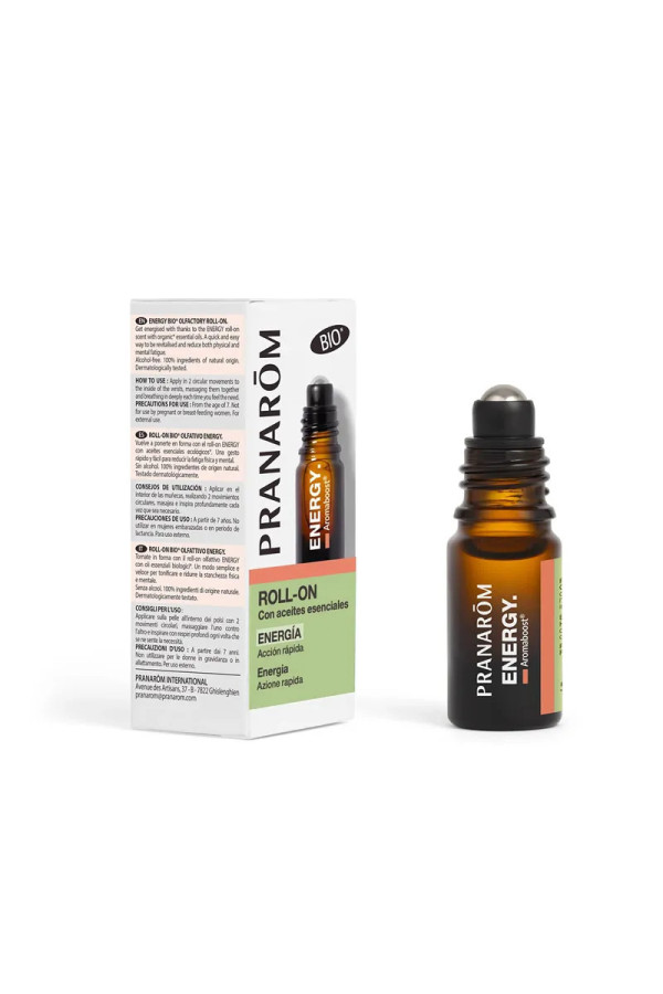 Pranarom Aromaboost Énergie Roll-On 5ml