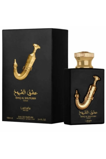 LATTAFA PRIDE ISHQ AL SHUYUKH GOLD EAU DE PARFUM SPRAY 100ML