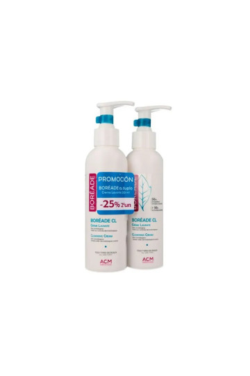 Noviderm Boréade CL Crème Lavante 2x200 ml