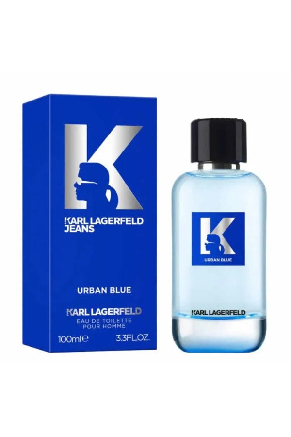 Karl Lagerfeld Jeans Urban Blue Eau De Toilette Vaporisateur 100ml