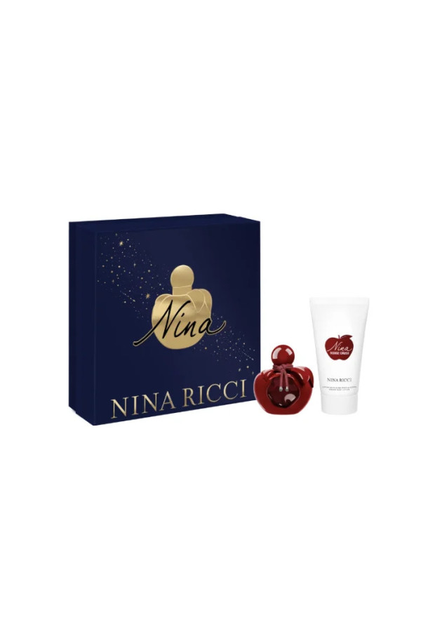  Nina Ricci Nina Rouge Crush Eau De Parfum Vaporisateur 50ml Coffret 2 Produits