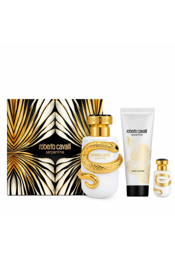 Roberto Cavalli Serpentine Eau De Parfum Vaporisateur 100ml Coffret 3 Produits
