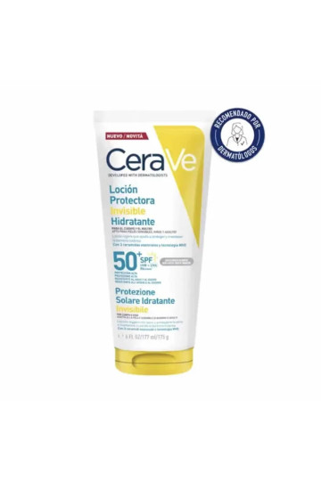 CeraVe Invisible Hydrating Protective Lotion Spf50+ 177ml
