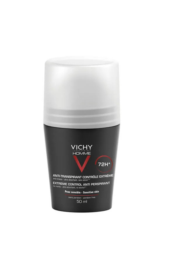 Vichy Homme Intense Roll On Anti Perspirant 50ml