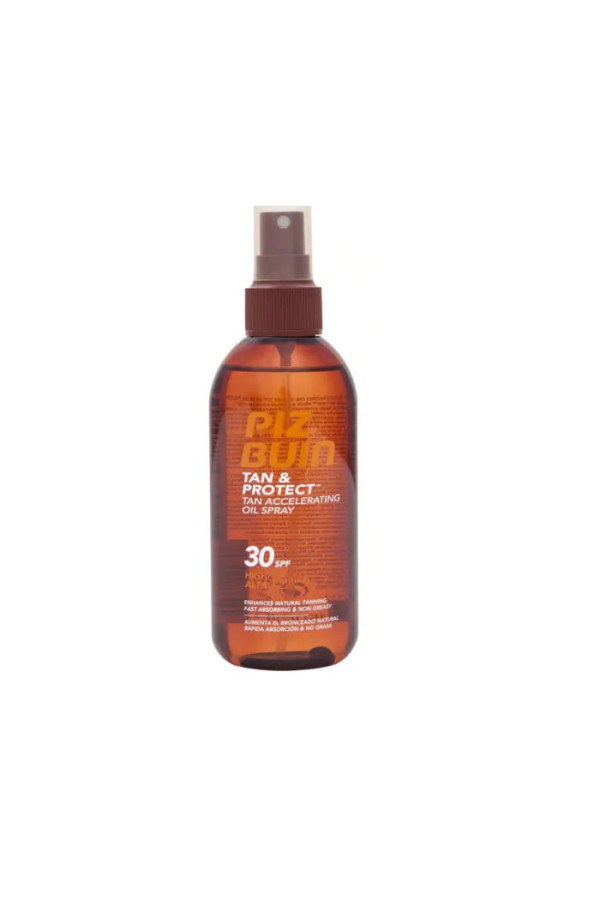 Piz Buin Tan And Protect Tan Accelerating Oil Spray Spf30 150ml