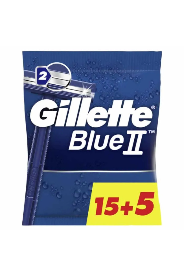 Gillette Blue II 15+5 Unités 