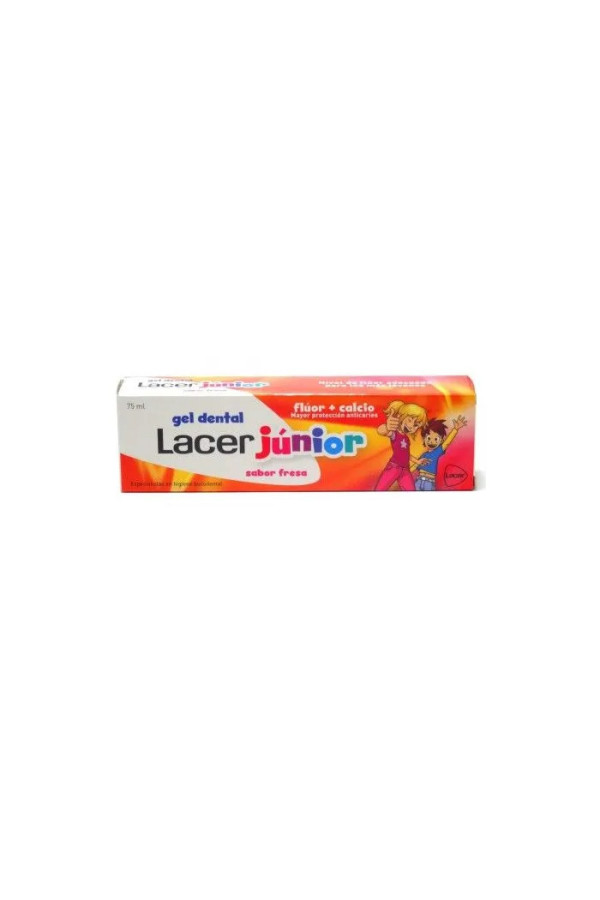 Lacer Junior Gel 75ml Fraise