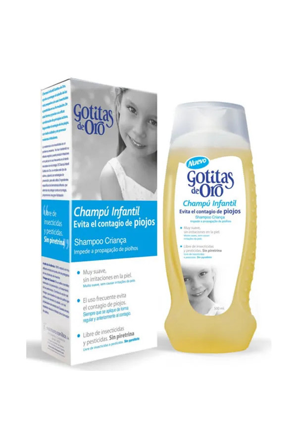 Instituto Español Gotitas De Oro Shampooing Anti Poux 500ml