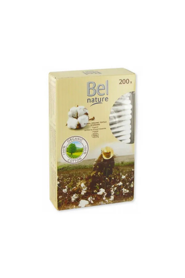 Bel Nature Bâtonnets En Cotton 200 Unités