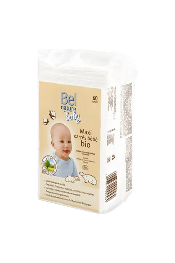 Bel Nature Baby Carrés 60 Unités