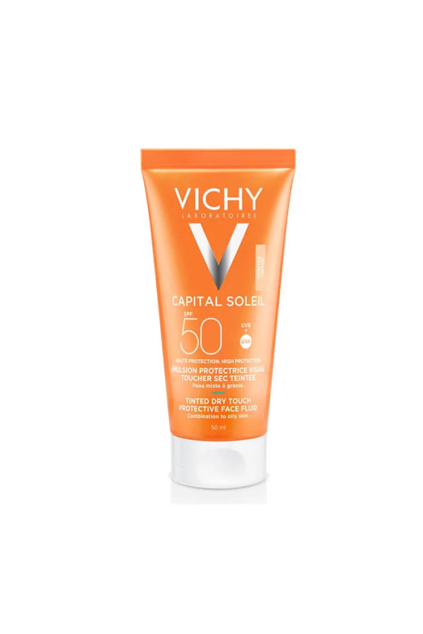 Vichy Capital Soleil Crème Onctueuse Perfectrice De Peau Spf50 50ml