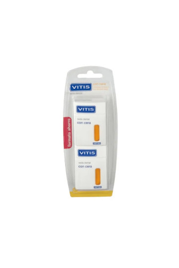 Vitis Waxed Dental Fluss 2x50m