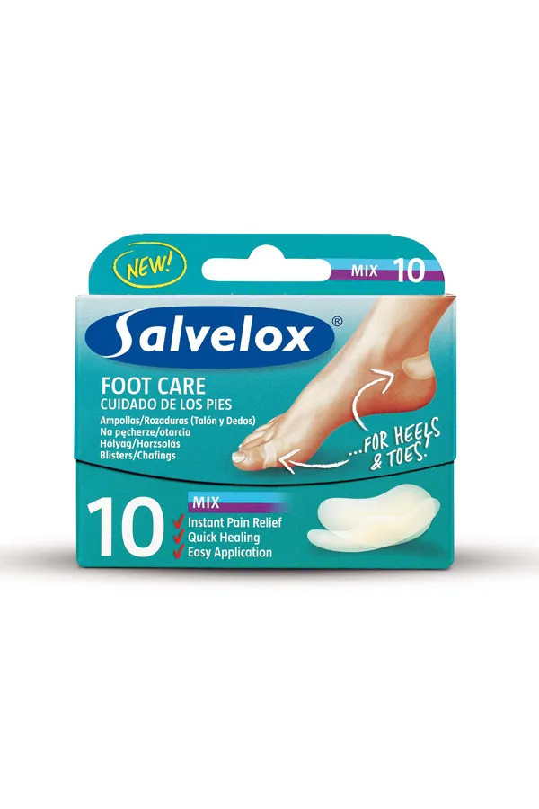 Salvelox Assortiment Emplâtres Hydrocolloïdes 10 Unités
