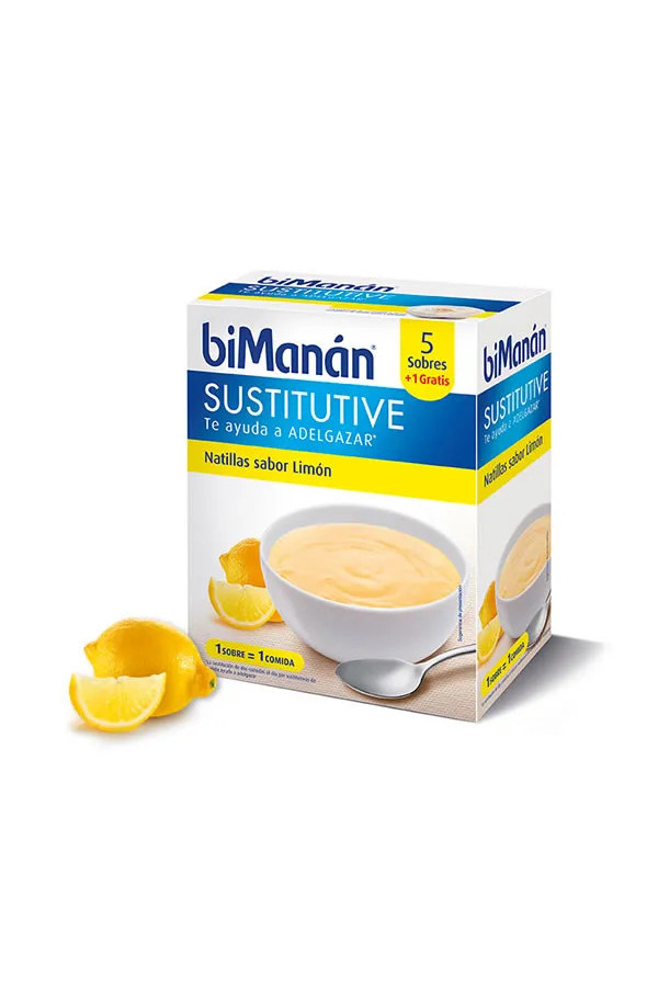 Bimanan Sustitutive Crèmes Au Citron 5 Unités
