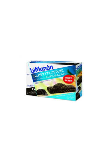 Bimanán Beslim Barritas Chocolate Intenso 10uds