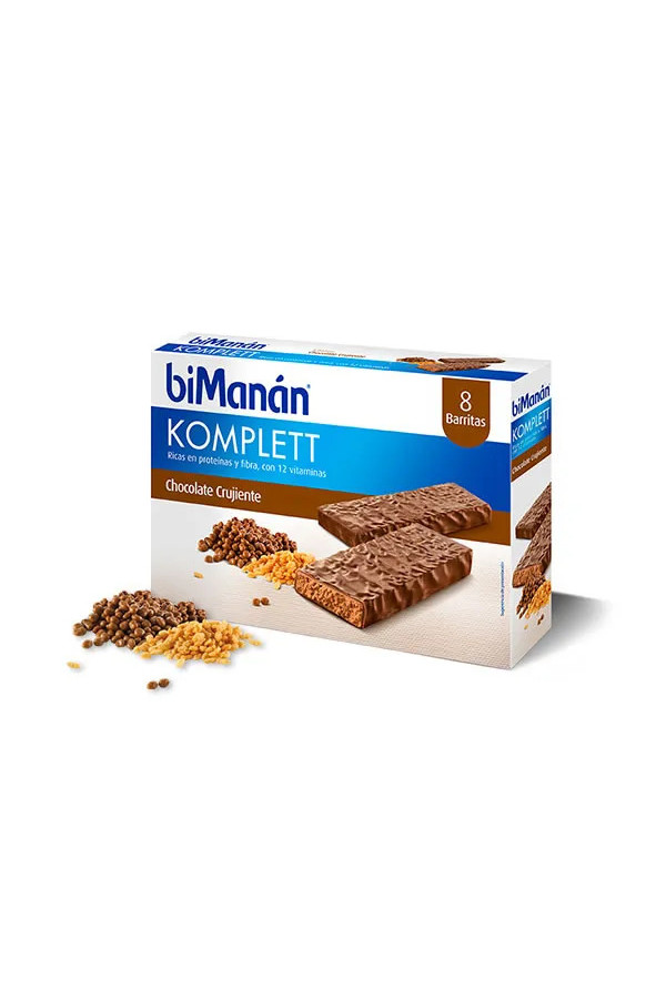 Bimanan Sustitutive Barres Au Chocolat Komplett 8 Unités