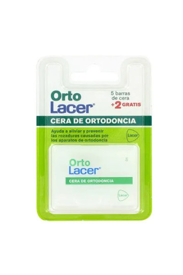 Ortolacer Pinceau De Cire Orthodontique Protectrice 7 Barres