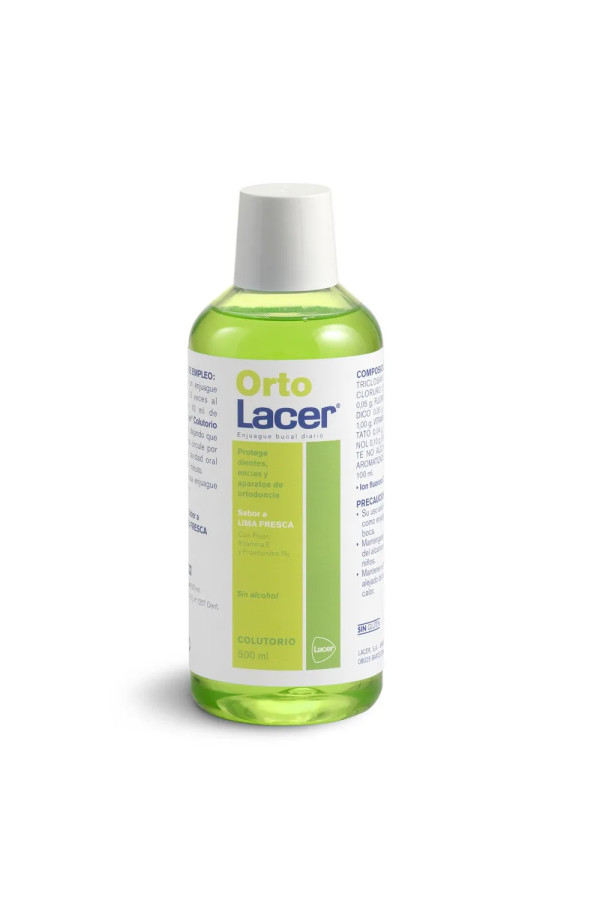 Ortolacer Bain De Bouche Citron Vert 500ml