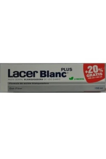 Lacer™ Blanc Plus Dentifrice Blanchissant À La Menthe 75ml