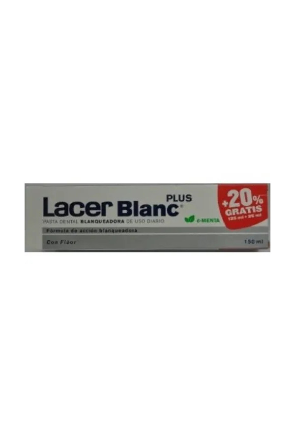 Lacer™ Blanc Plus Dentifrice Blanchissant À La Menthe 75ml