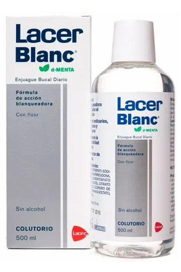 Lacerblanc Bain De Bouche À La Menthe 500ml