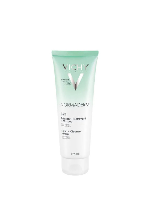 Vichy Normadem 3 In 1 Exfoliant Nettoyant Masque 125ml